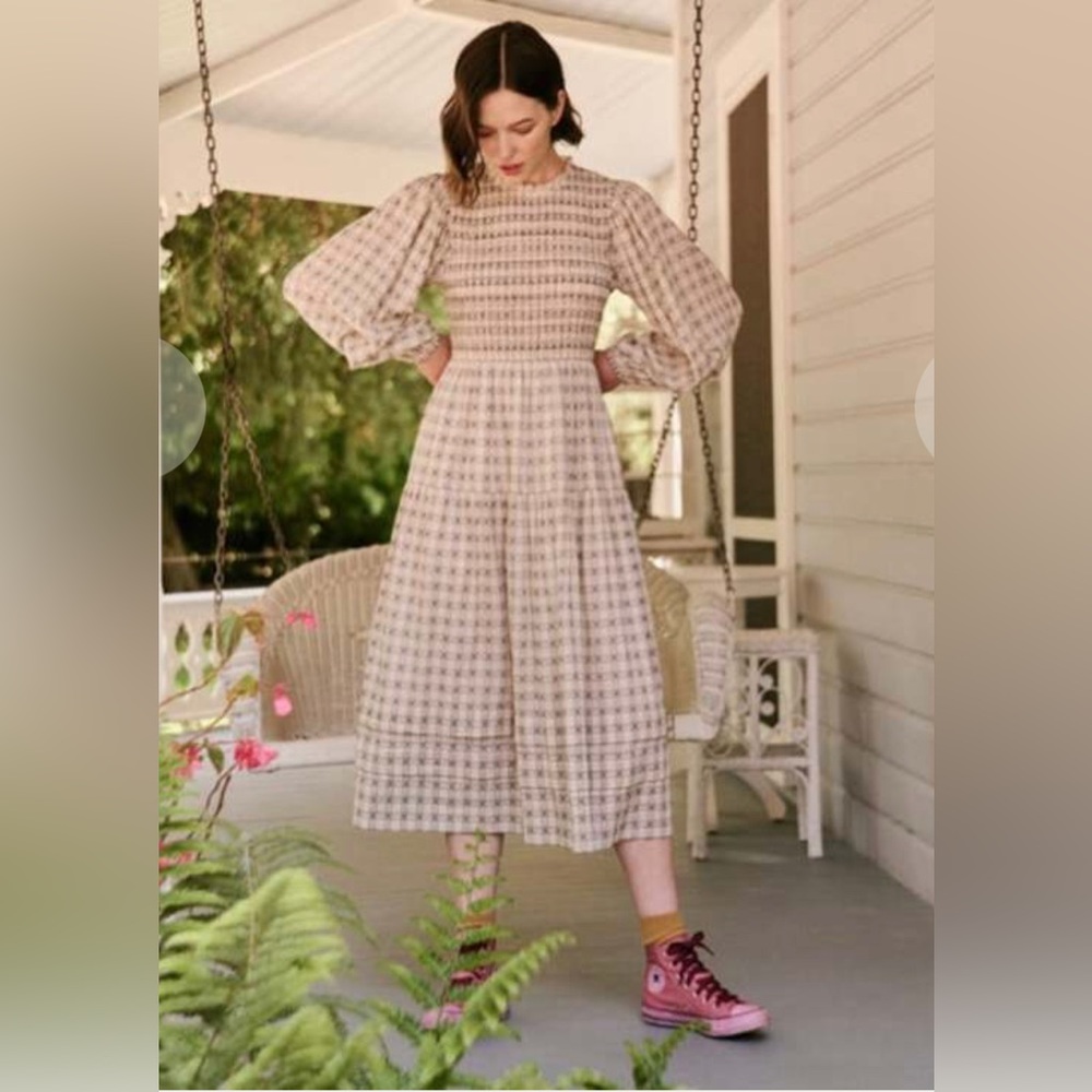 The Great Contessa Dress Black Check